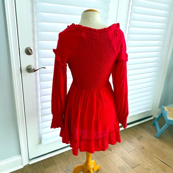 Free People Red Dress - Picture 3 of 4
